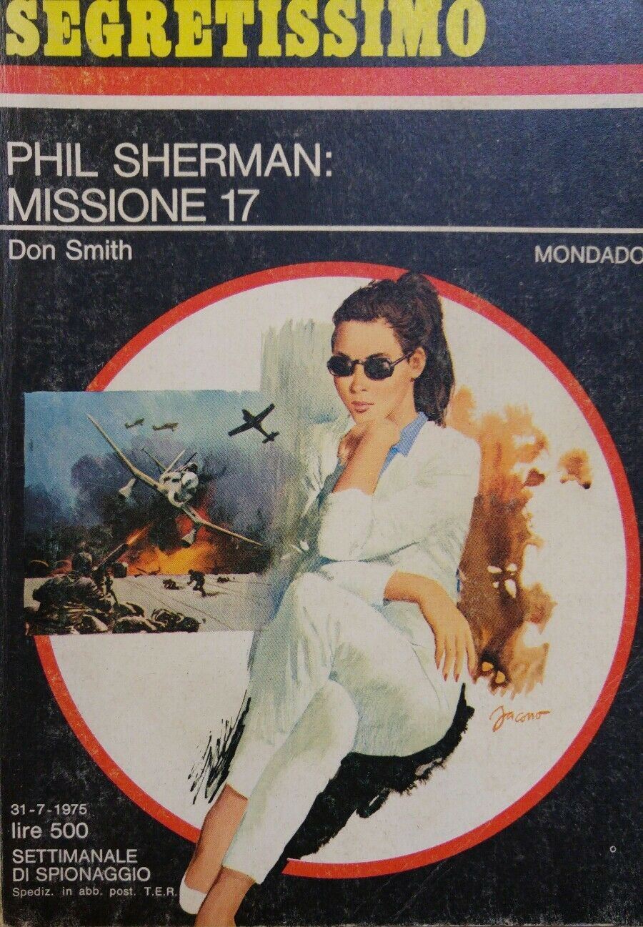 SEGRETISSIMO N.609 PHIL SHERMAN MISSIONE 17 Don Smith