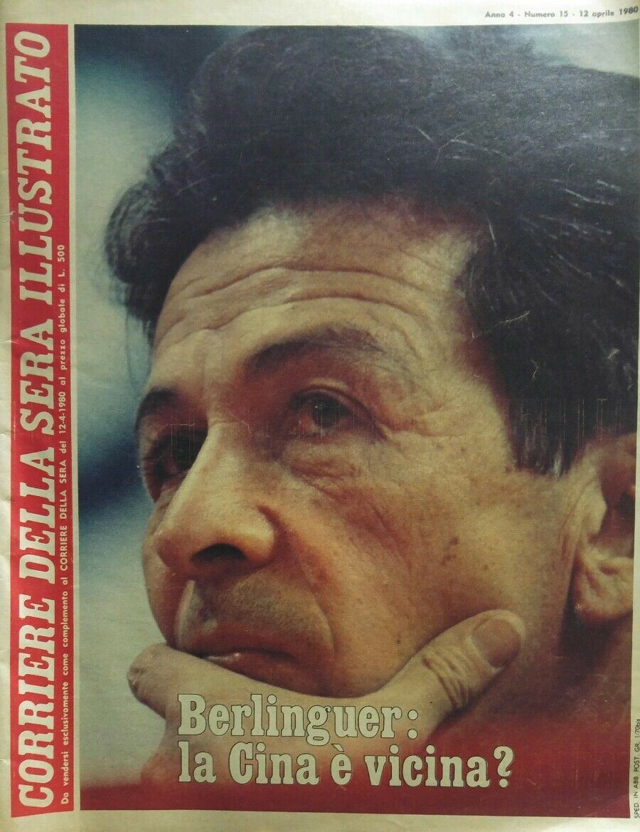 CORRIERE DELLA SERA ILLUSTRATO N.15 1980 BERLINGUER