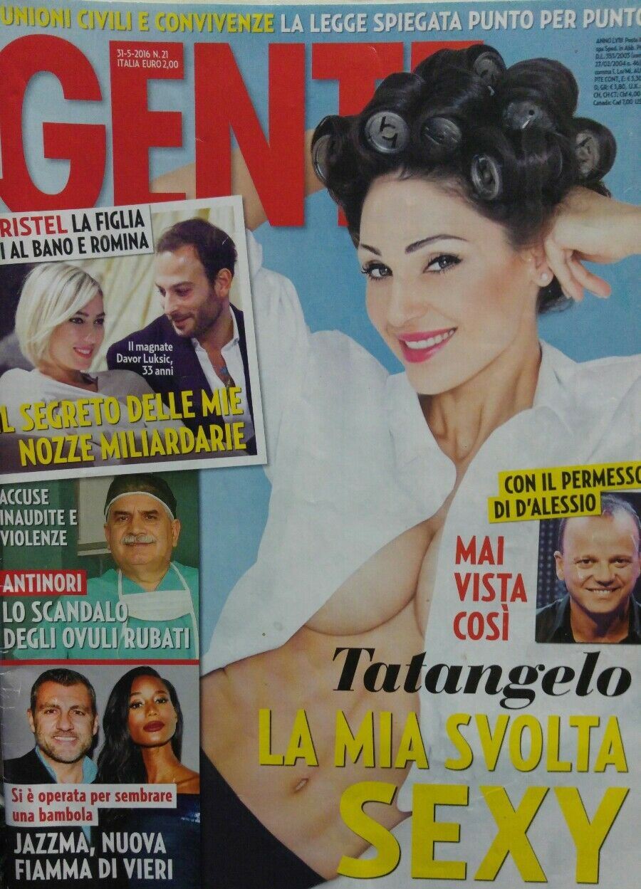 GENTE N.21 2016 ANNA TATANGELO