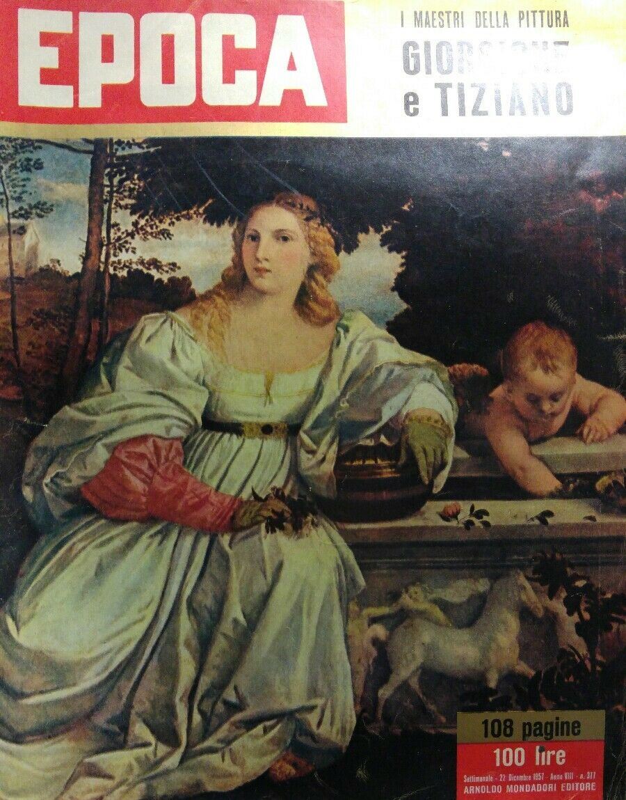 EPOCA N.377 GIORGIONE E TIZIANO