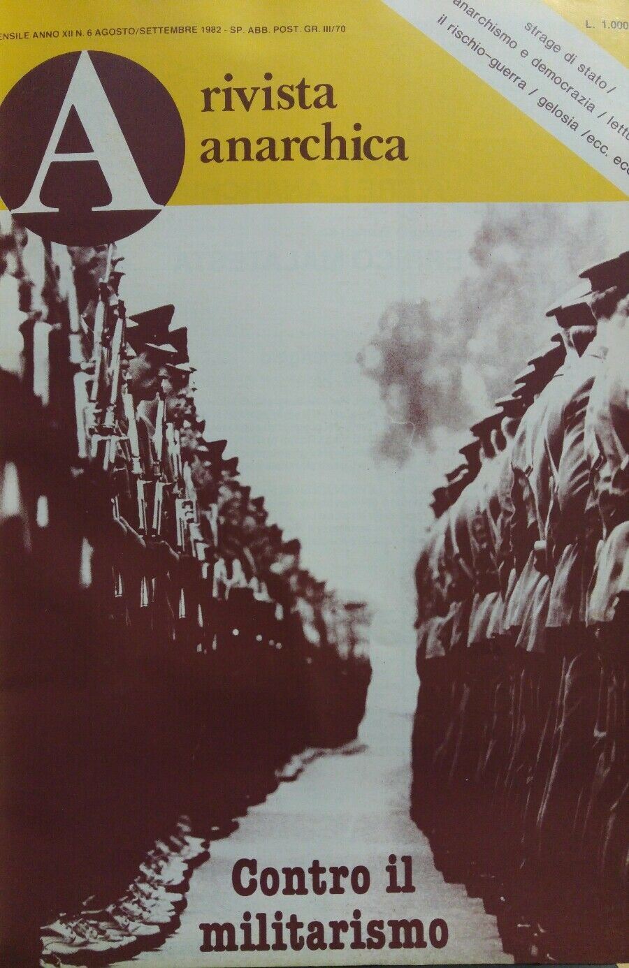 RIVISTA ANARCHICA N.103