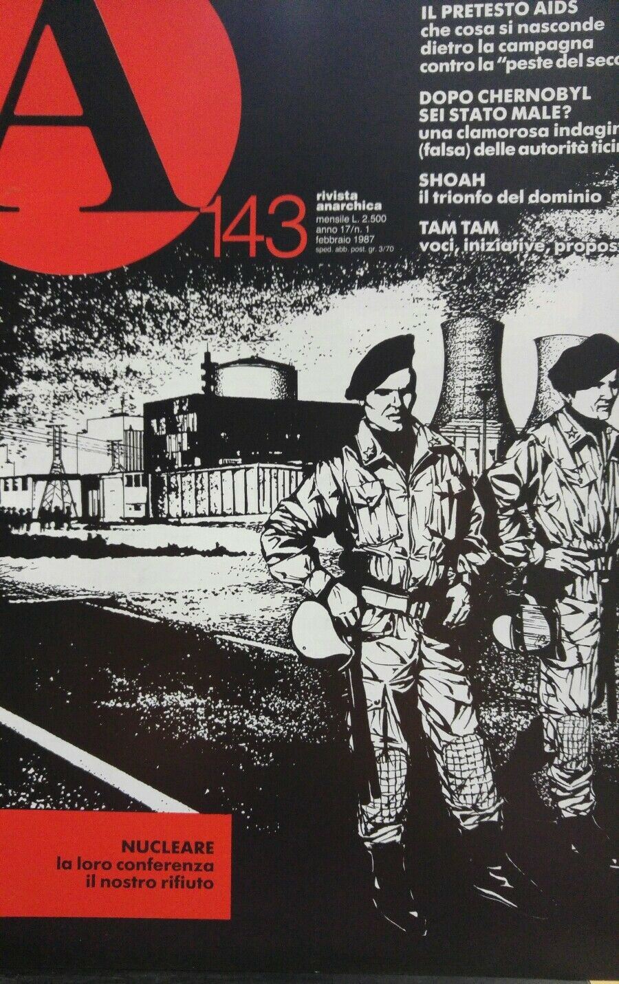 RIVISTA ANARCHICA N.143