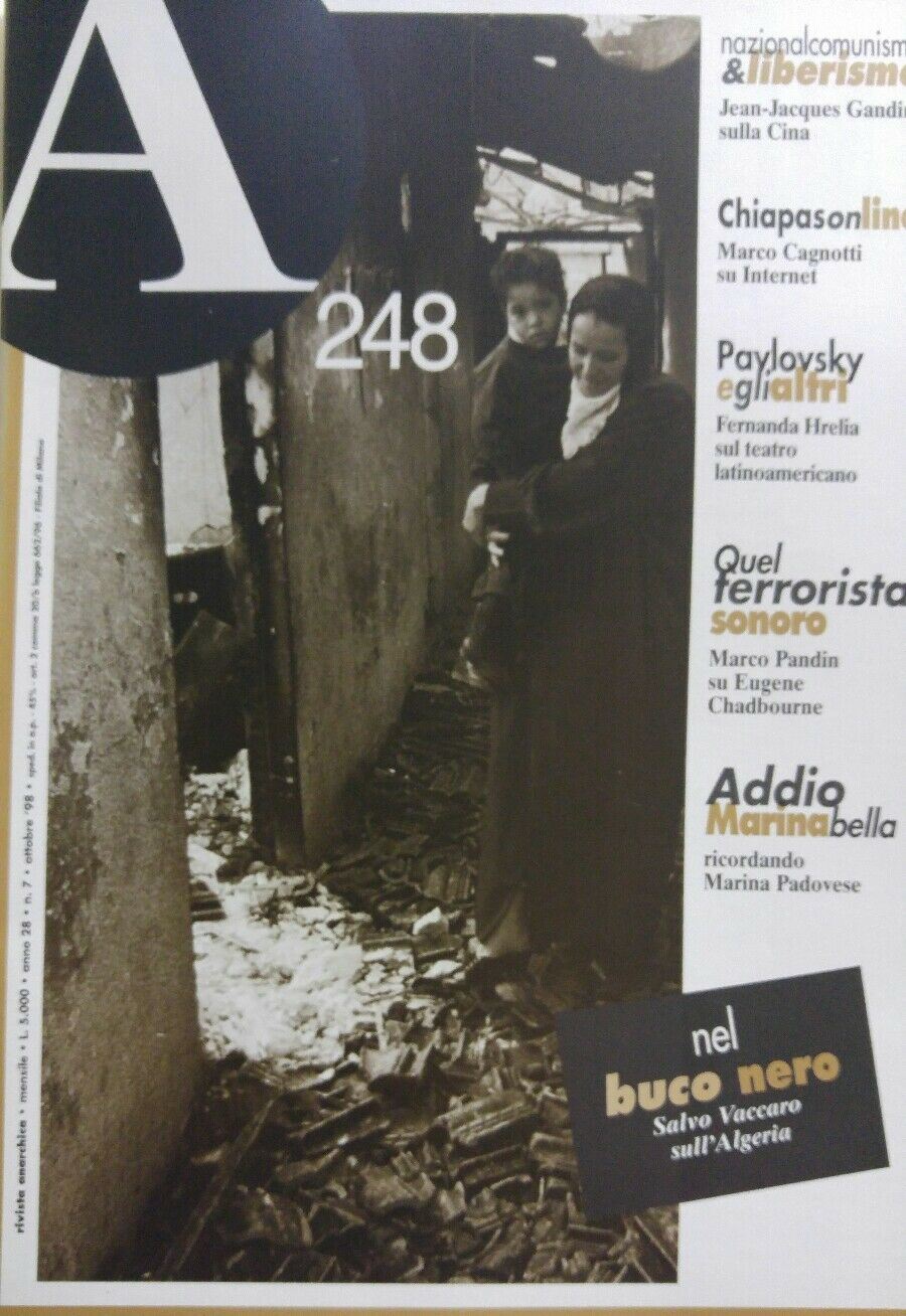 RIVISTA ANARCHICA N.248