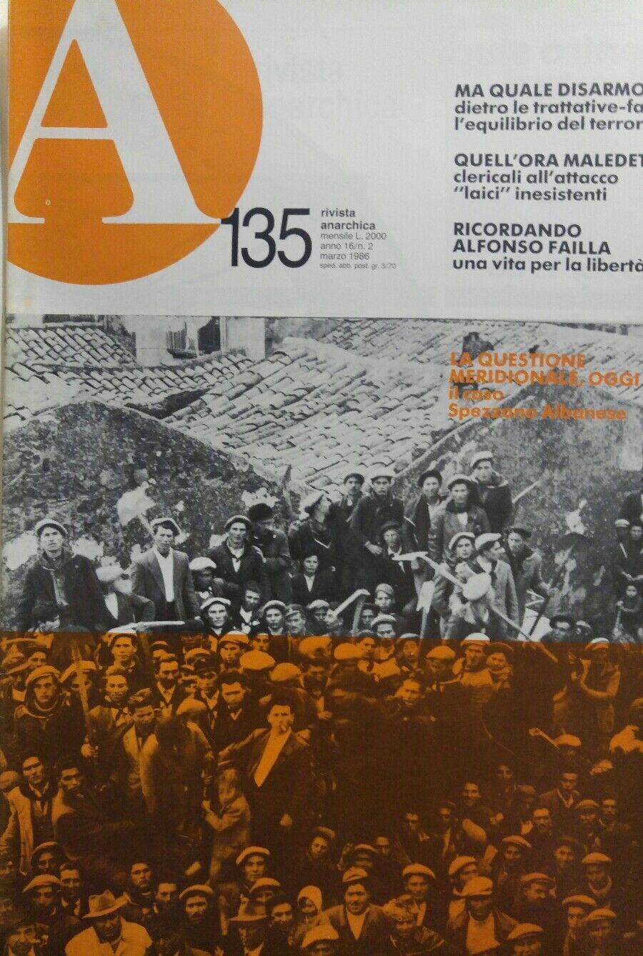 RIVISTA ANARCHICA N.135