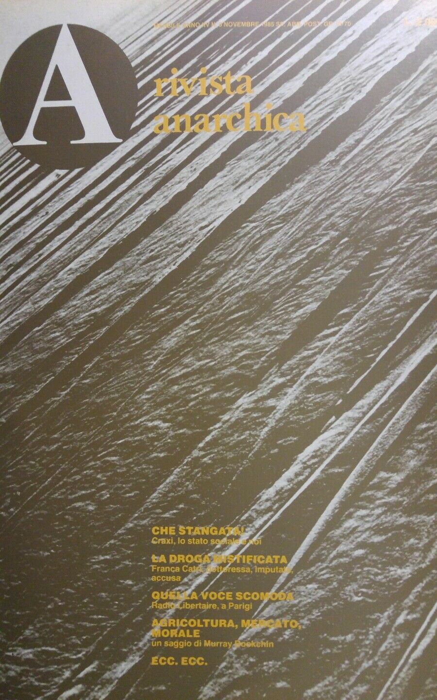 RIVISTA ANARCHICA N.132