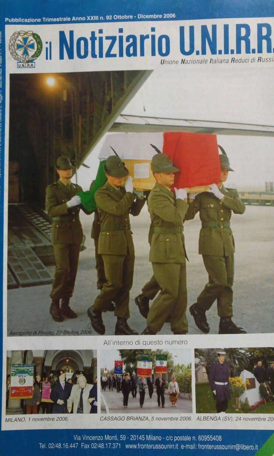 IL NOTIZIARIO U.N.I.R.R. N.92