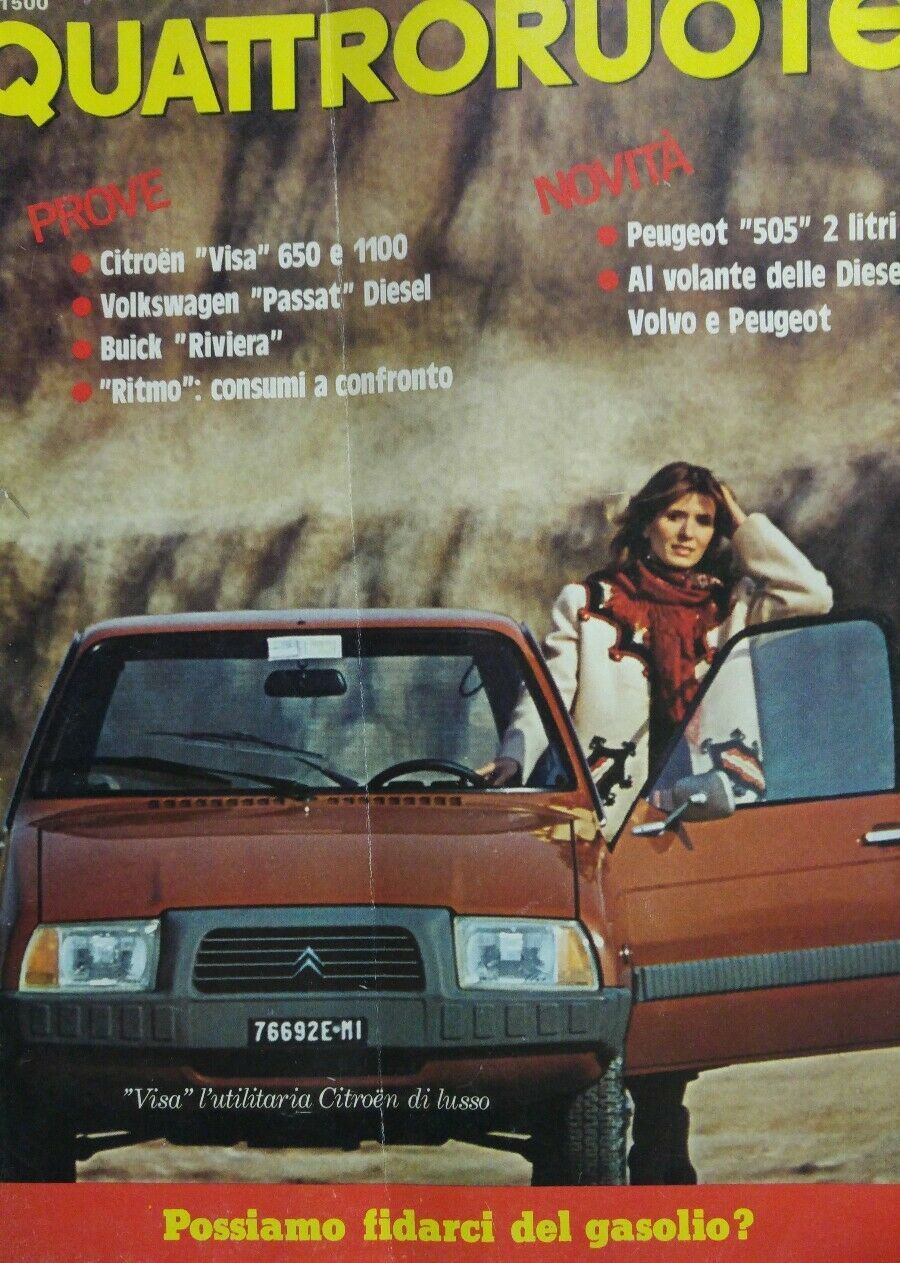 QUATTRORUOTE APRILE 1979