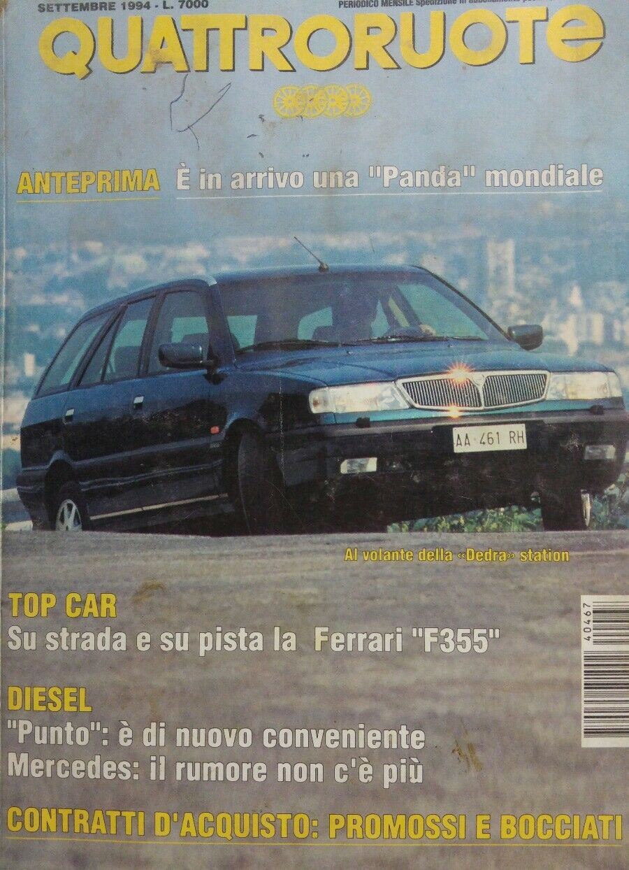 QUATTRORUOTE SETTEMBRE 1994