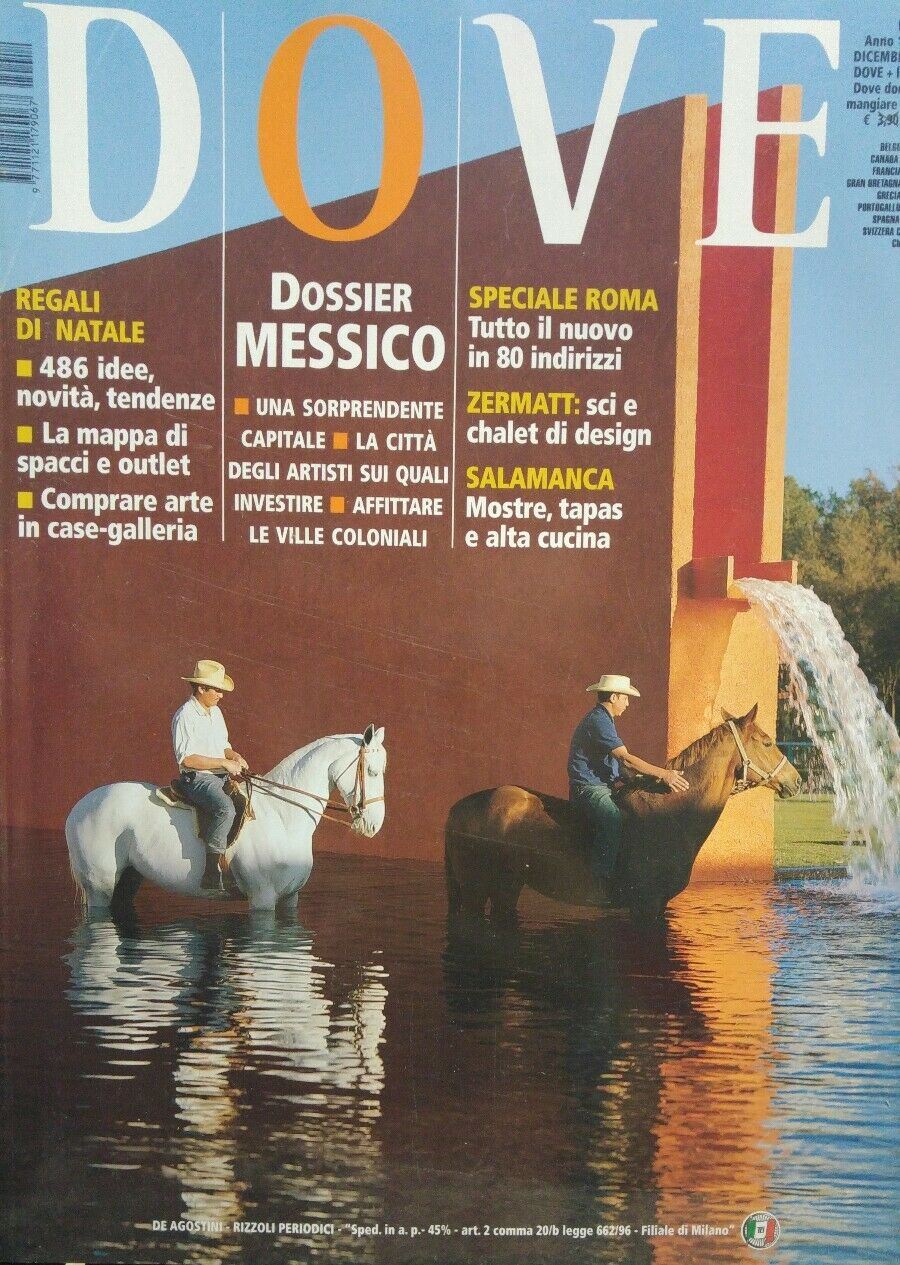DOVE DICEMBRE 2002 MESSICO ROMA ZERMATT SALAMANCA