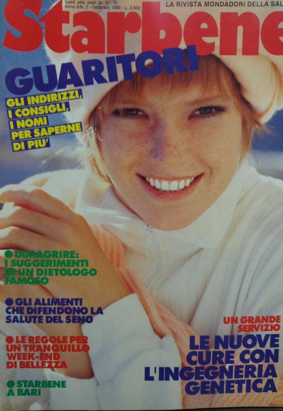 STARBENE FEBBRAIO 1986 GUARITORI DIMAGRIRE