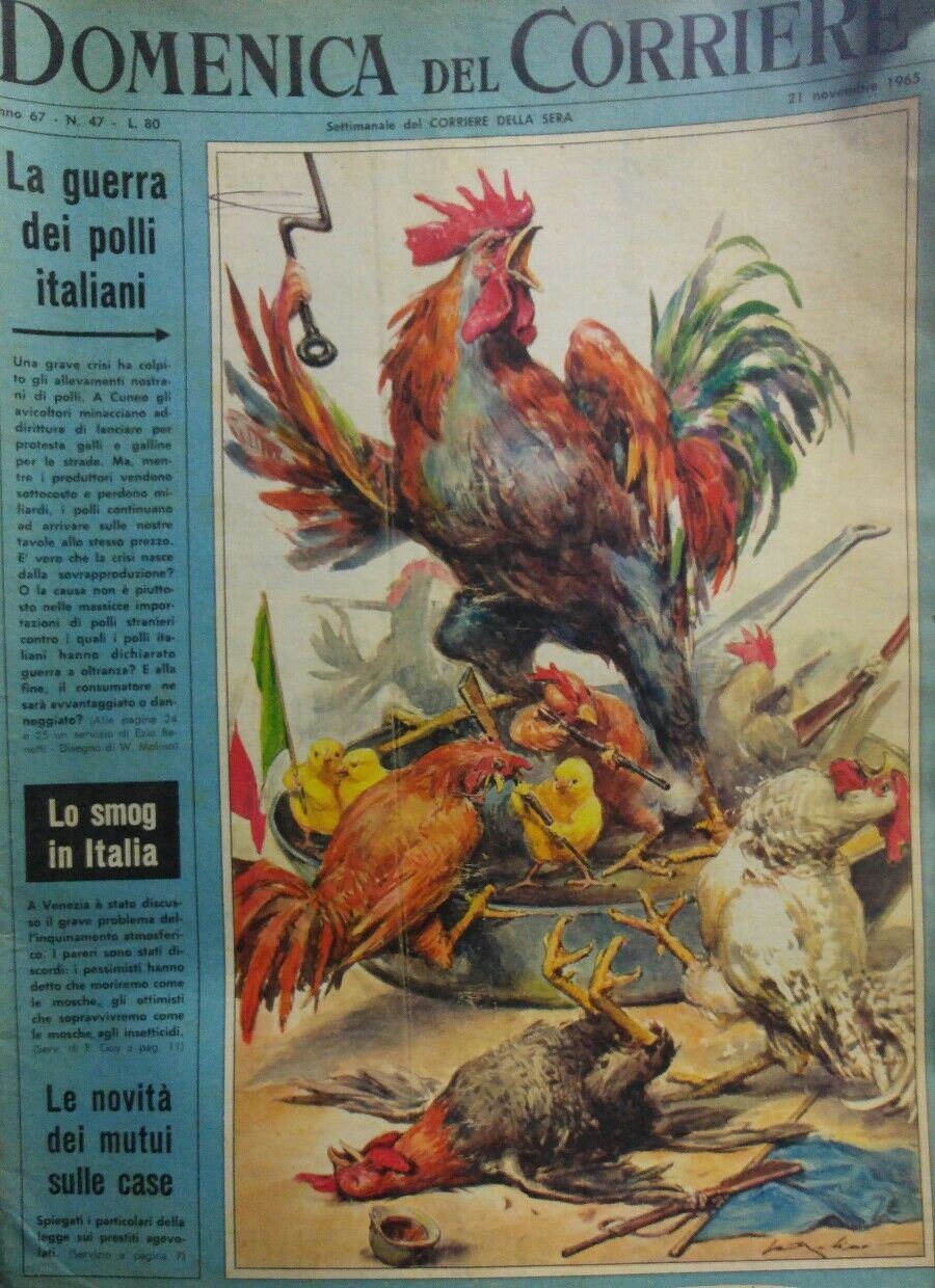 DOMENICA DEL CORRIERE N.47 1965