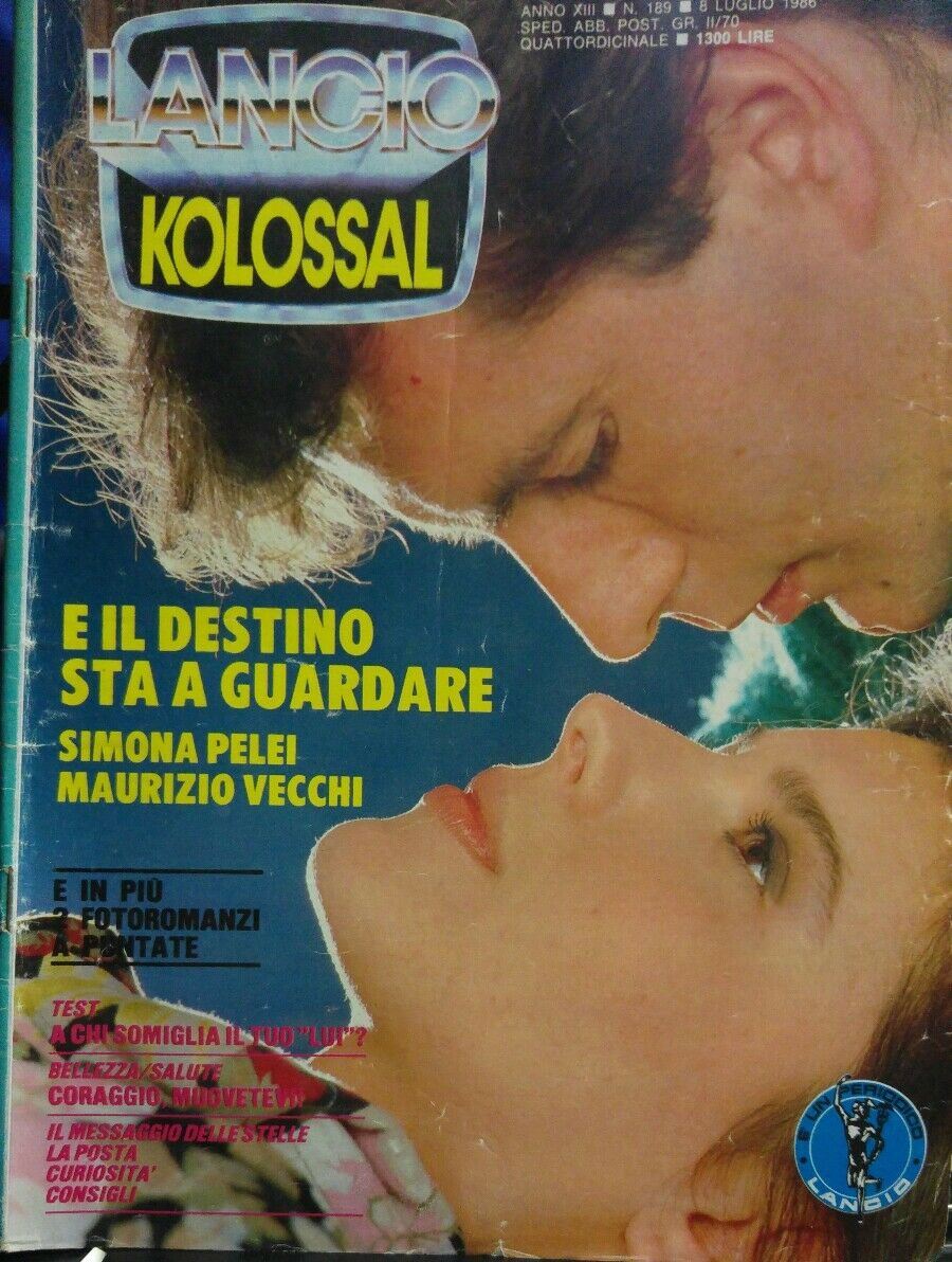 LANCIO KOLOSSAL N.189  1986