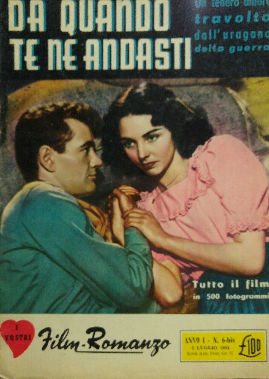 FILM ROMANZO N.6bis DA QUANDO TE NE ANDASTI