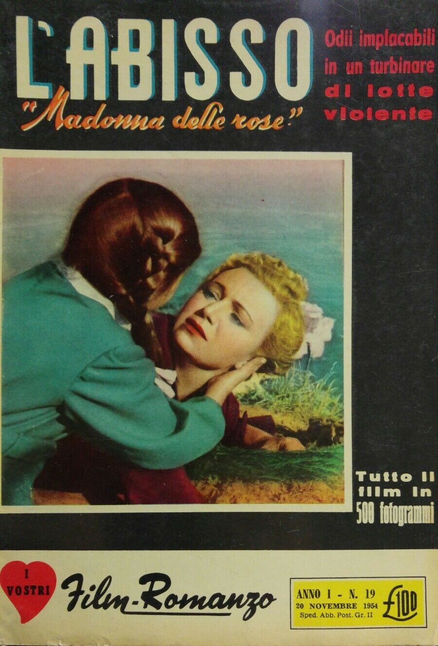 FILM ROMANZO N.19  L'ABISSO