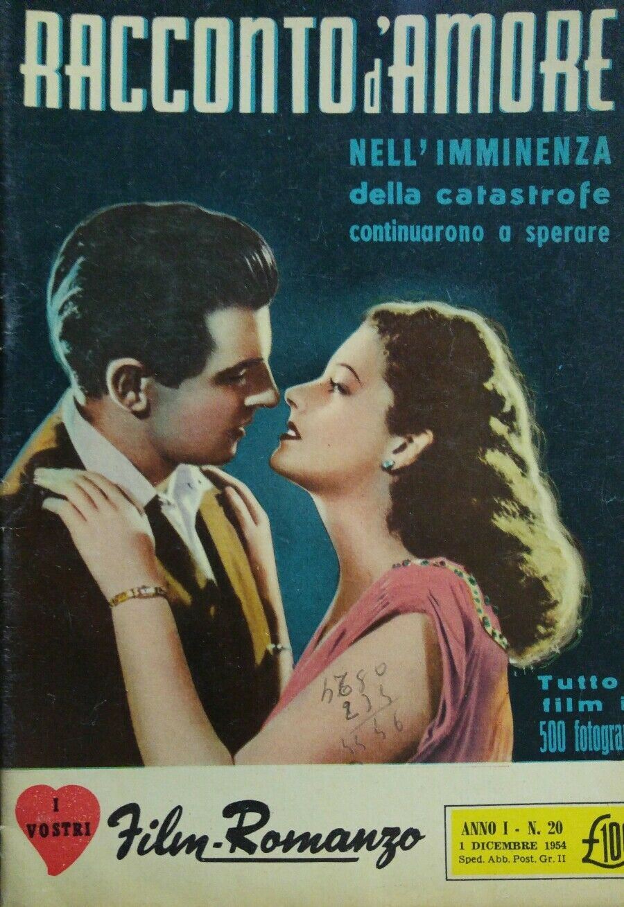 FILM ROMANZO N.20 RACCONTO D'AMORE