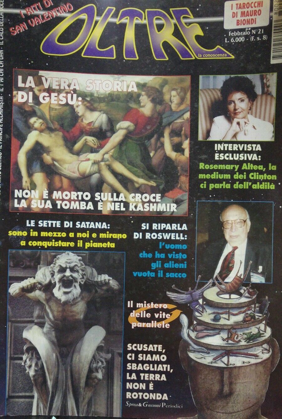 OLTRE LA CONOSCENZA N.21 FEBBRAIO 1998