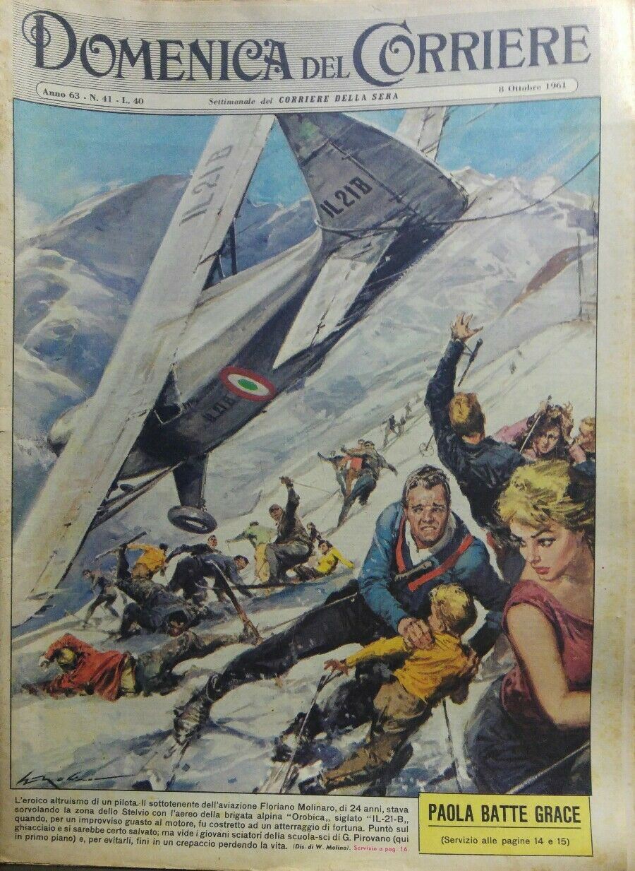 DOMENICA DEL CORRIERE N.41  1961