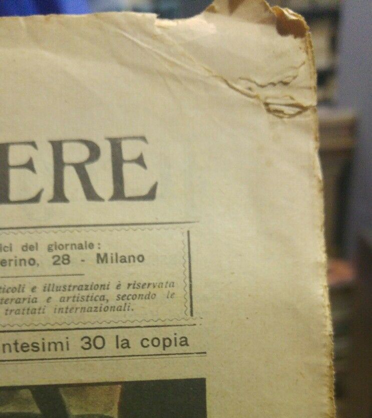 LA DOMENICA DEL CORRIERE N.5 1931 DUELLO IN MINIERA
