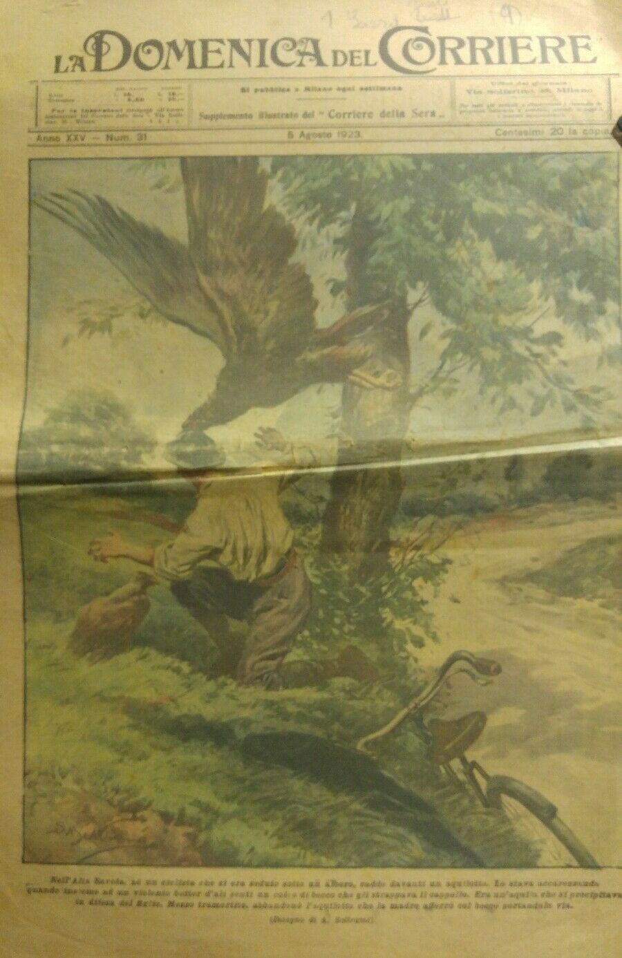 LA DOMENICA DEL CORRIERE N.31 1923