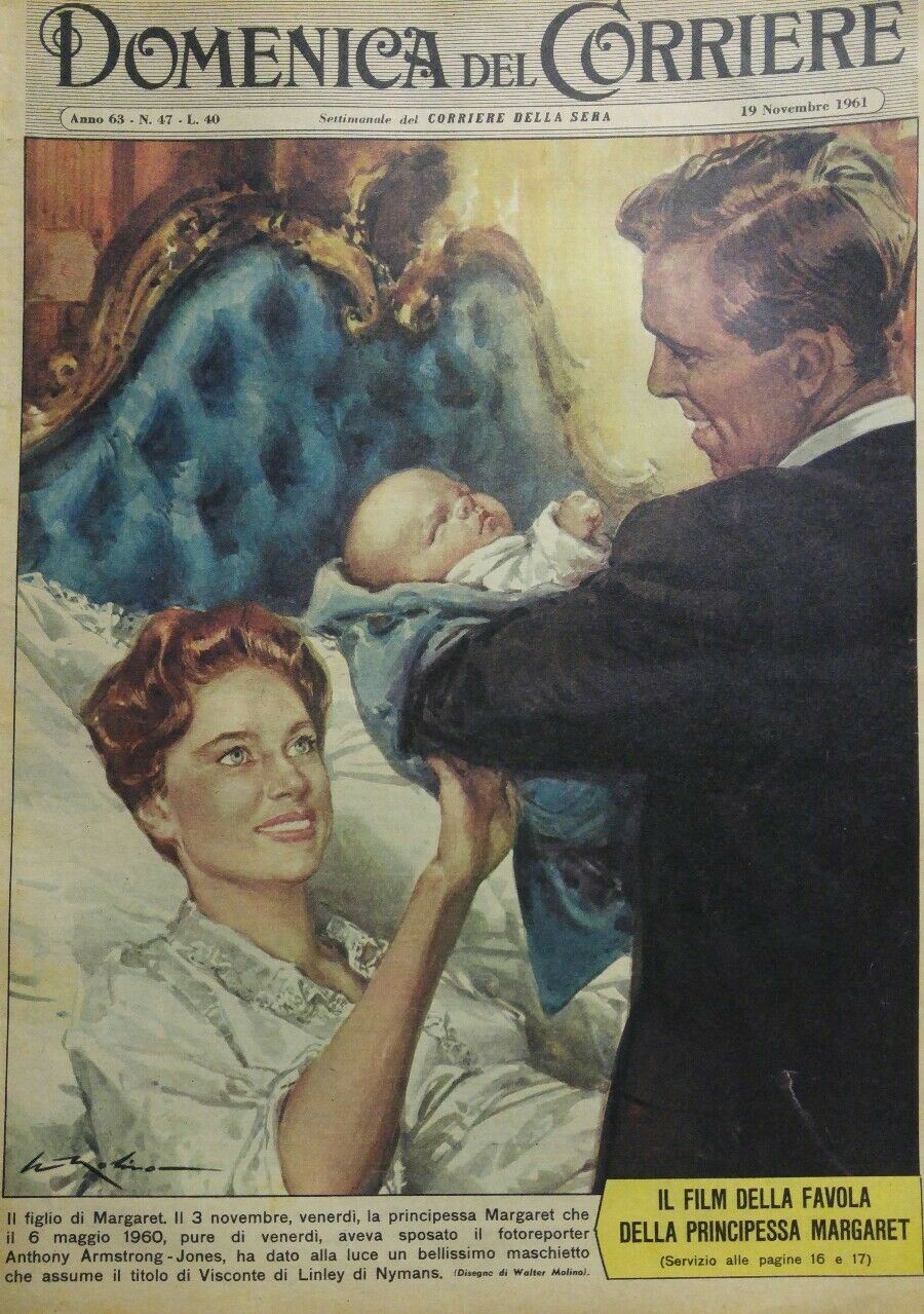 DOMENICA DEL CORRIERE N.47 1961