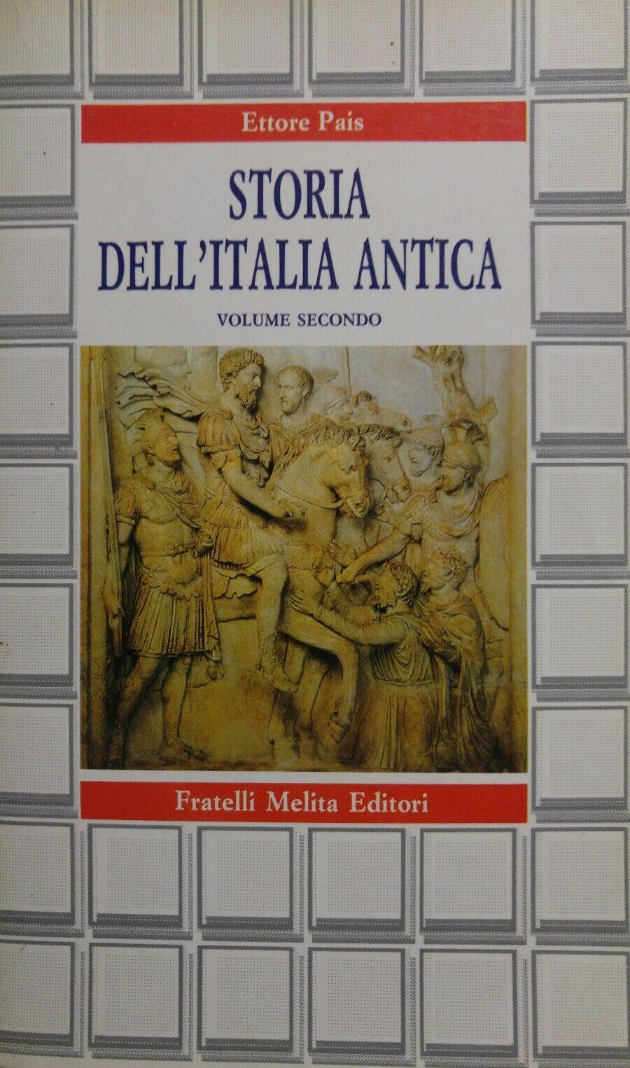 STORIA DELL'ITALIA ANTICA ETTORE PAIS 2 VOLL.