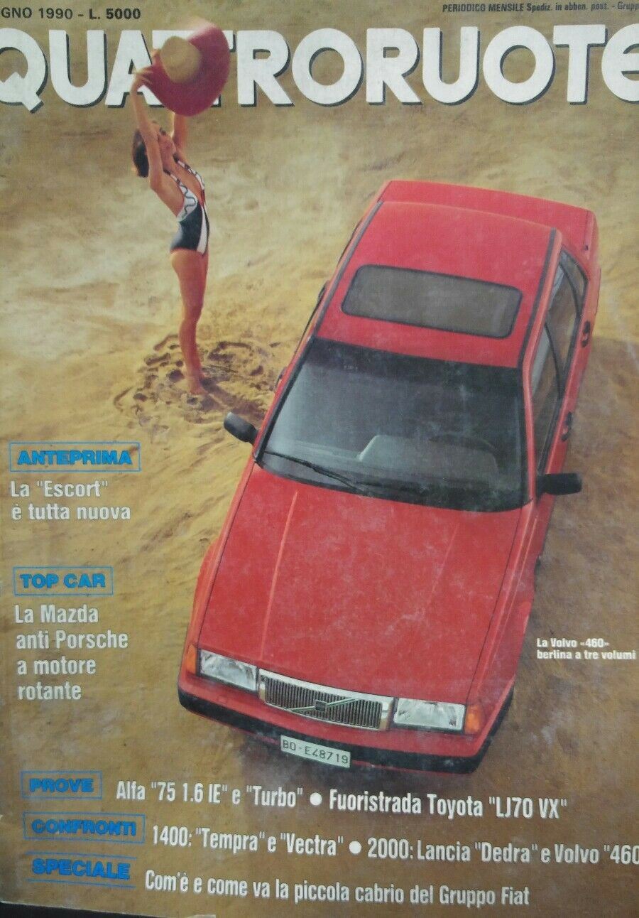 QUATTRORUOTE GIUGNO 1990