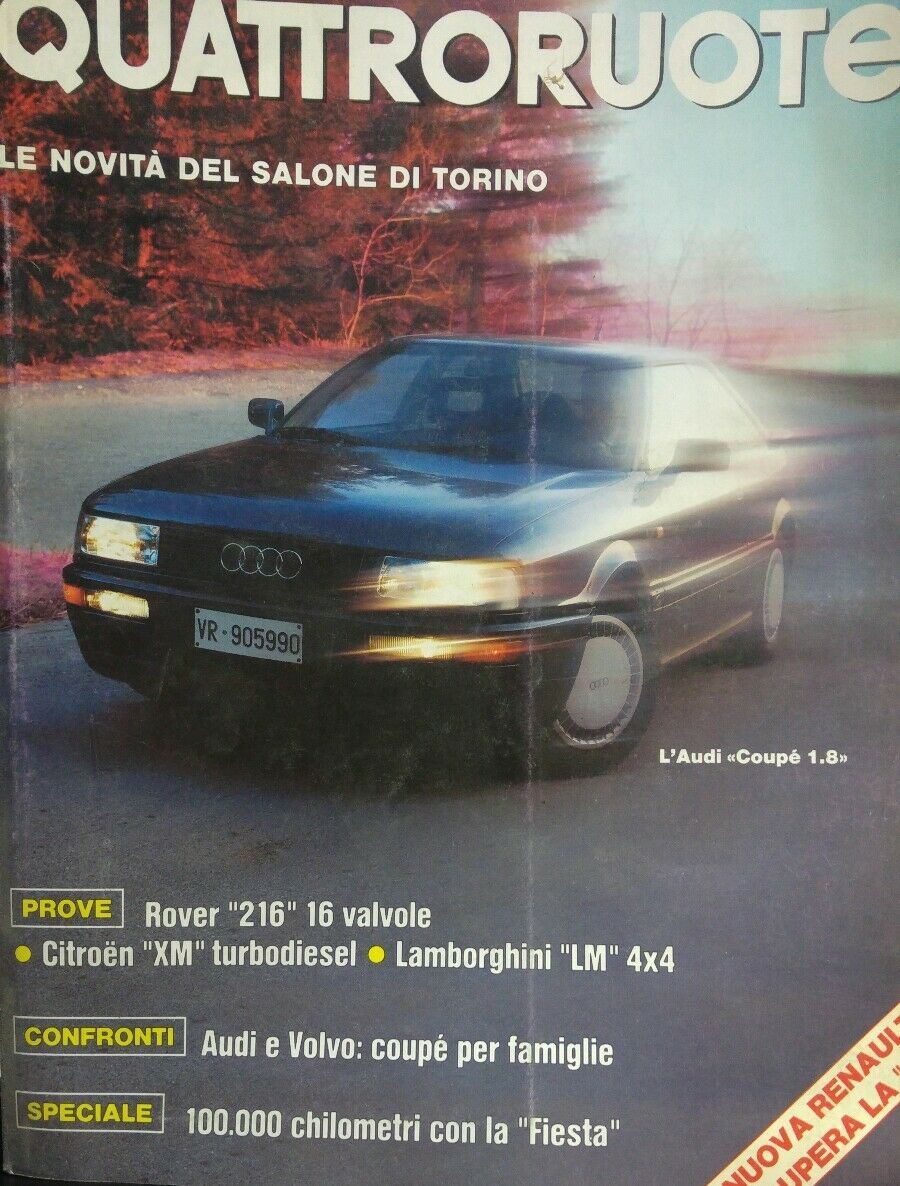QUATTRORUOTE APRILE 1990