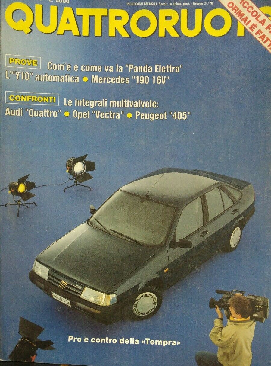 QUATTRORUOTE MARZO 1990