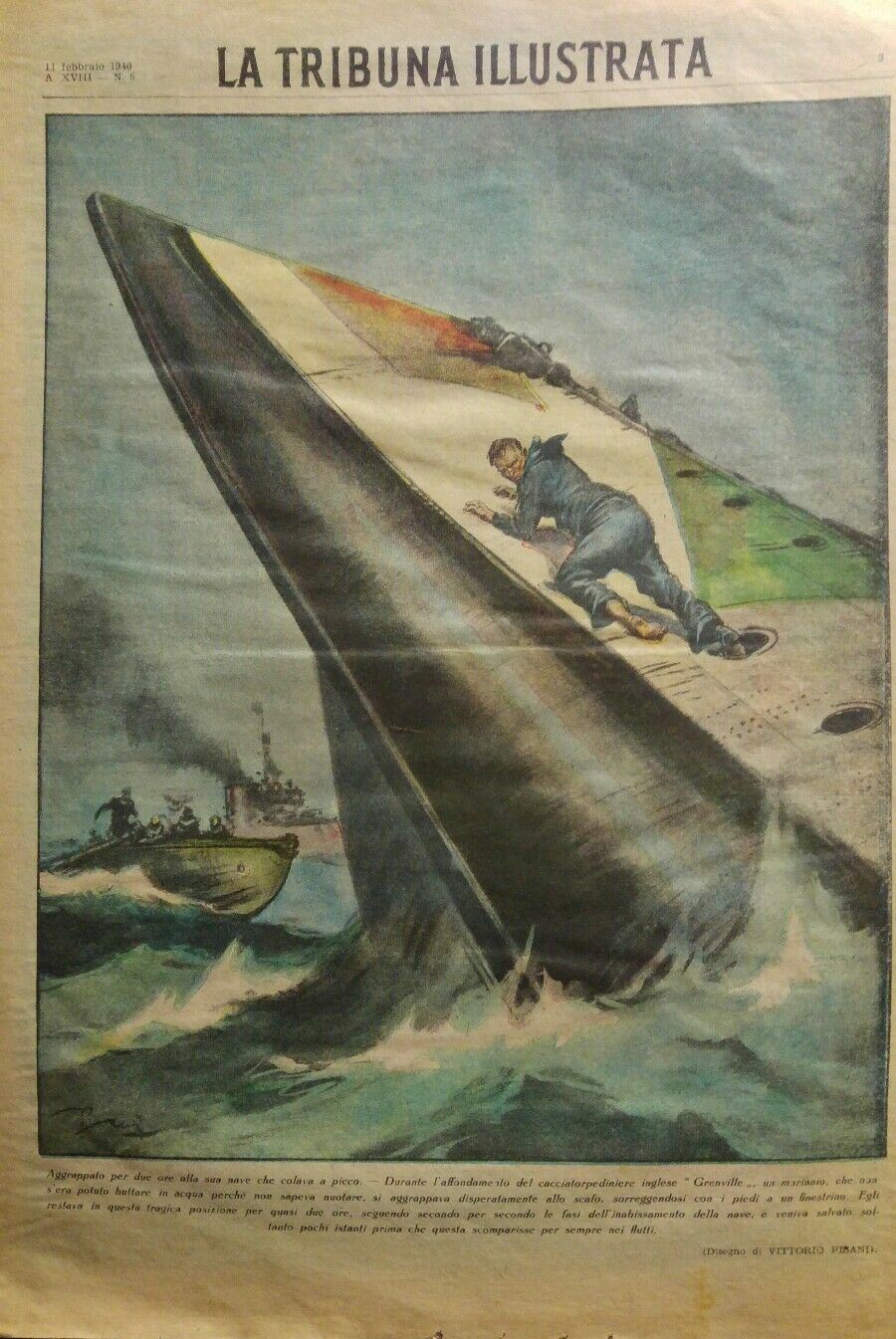 LA TRIBUNA ILLUSTRATA N.6 1940