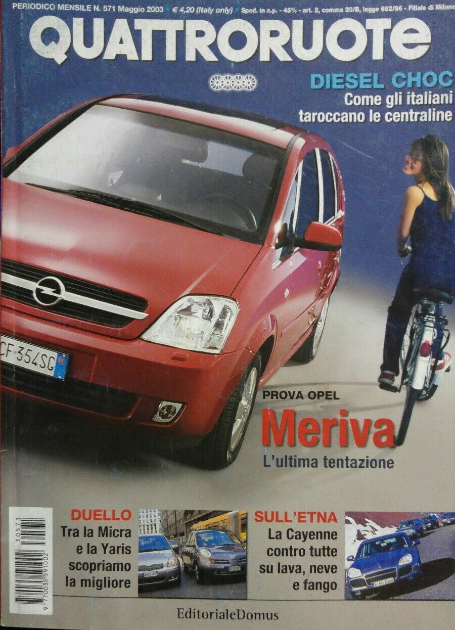 QUATTRORUOTE MAGGIO 2003