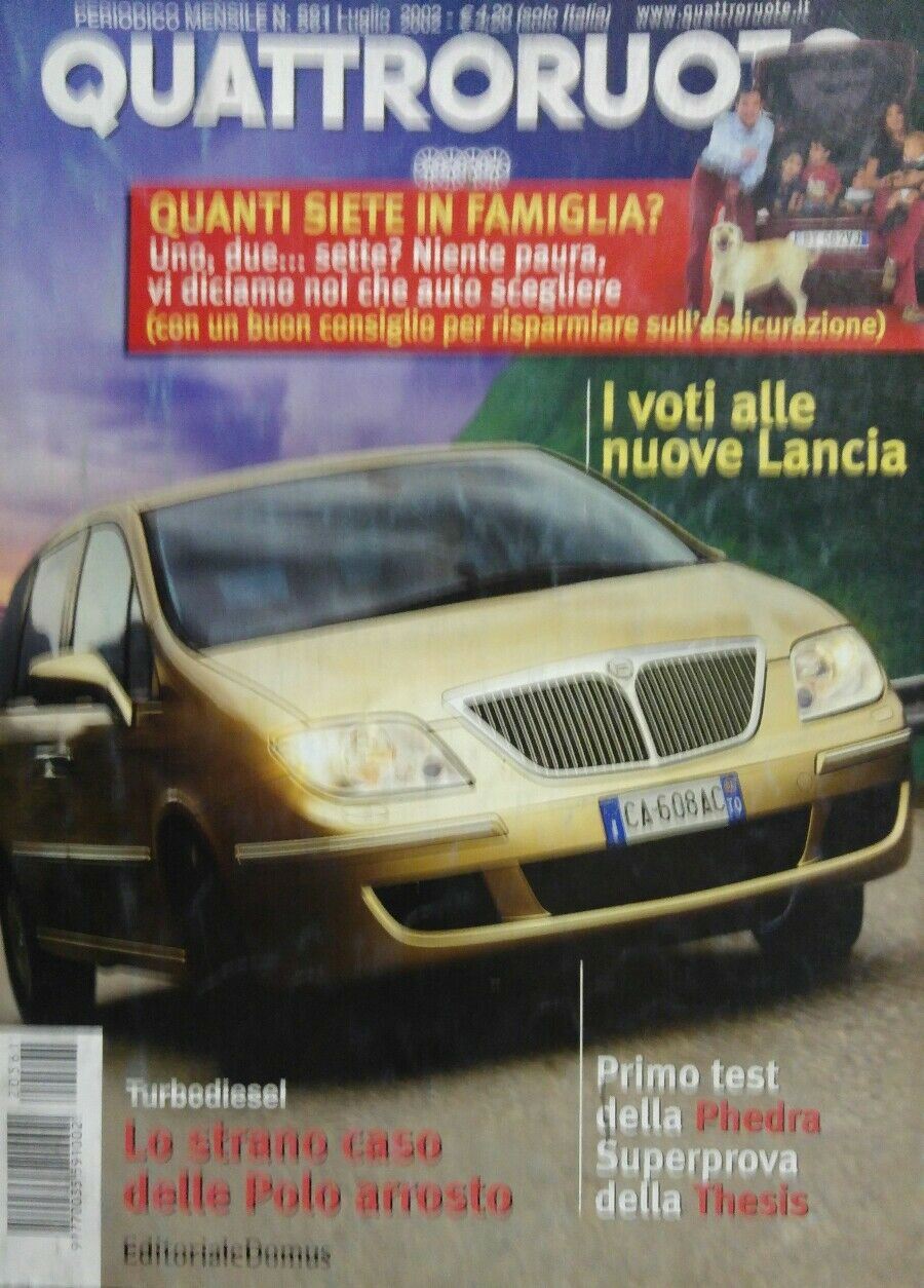 QUATTRORUOTE LUGLIO 2002