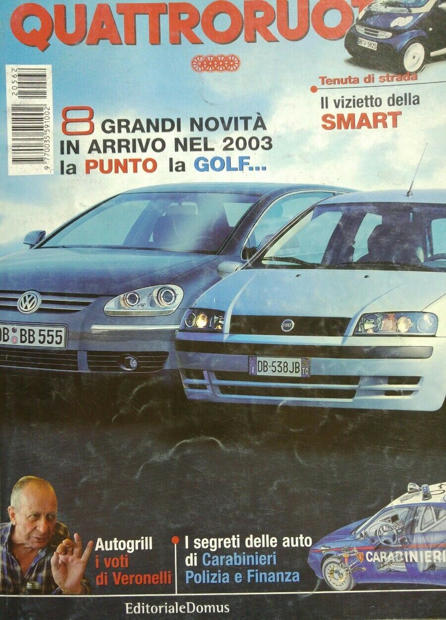 QUATTRORUOTE AGOSTO 2002