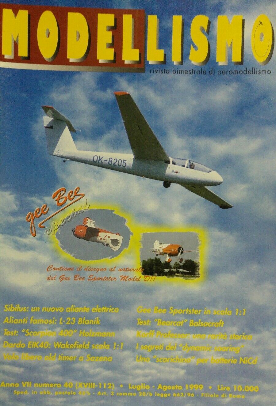 MODELLISMO N.40 LUGLIO AGOSTO 1999