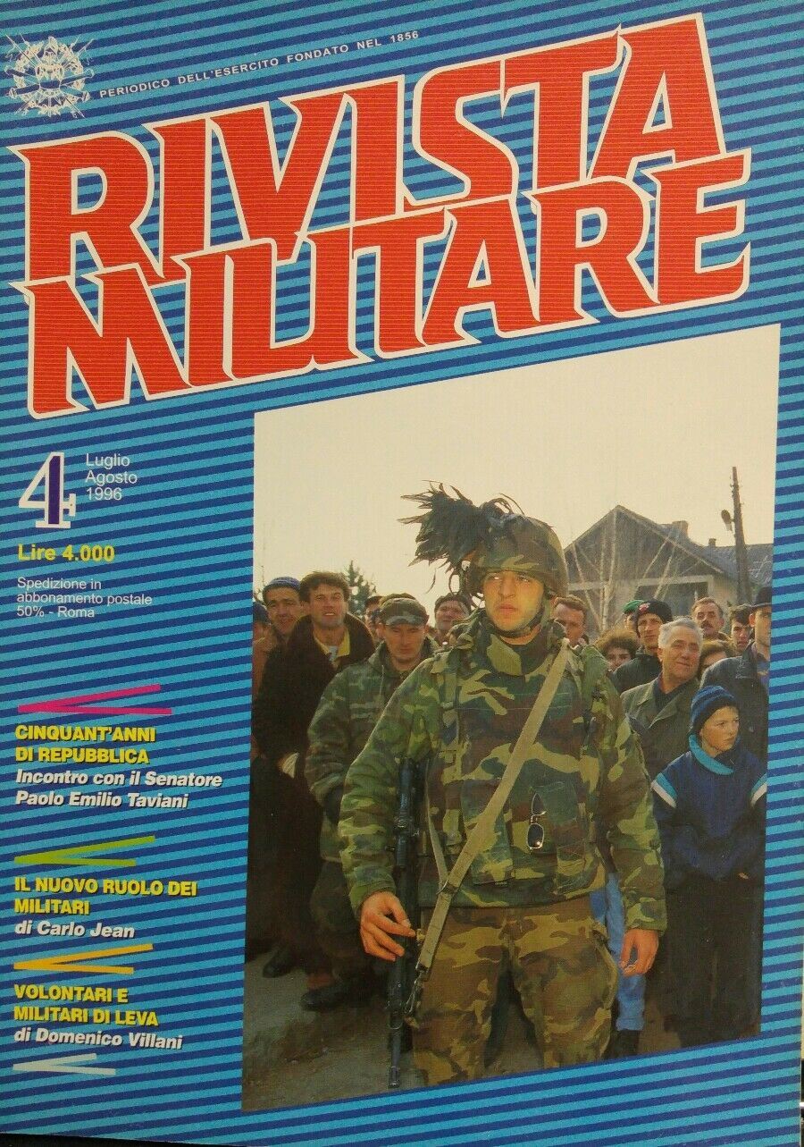 RIVISTA MILITARE N.4 1996