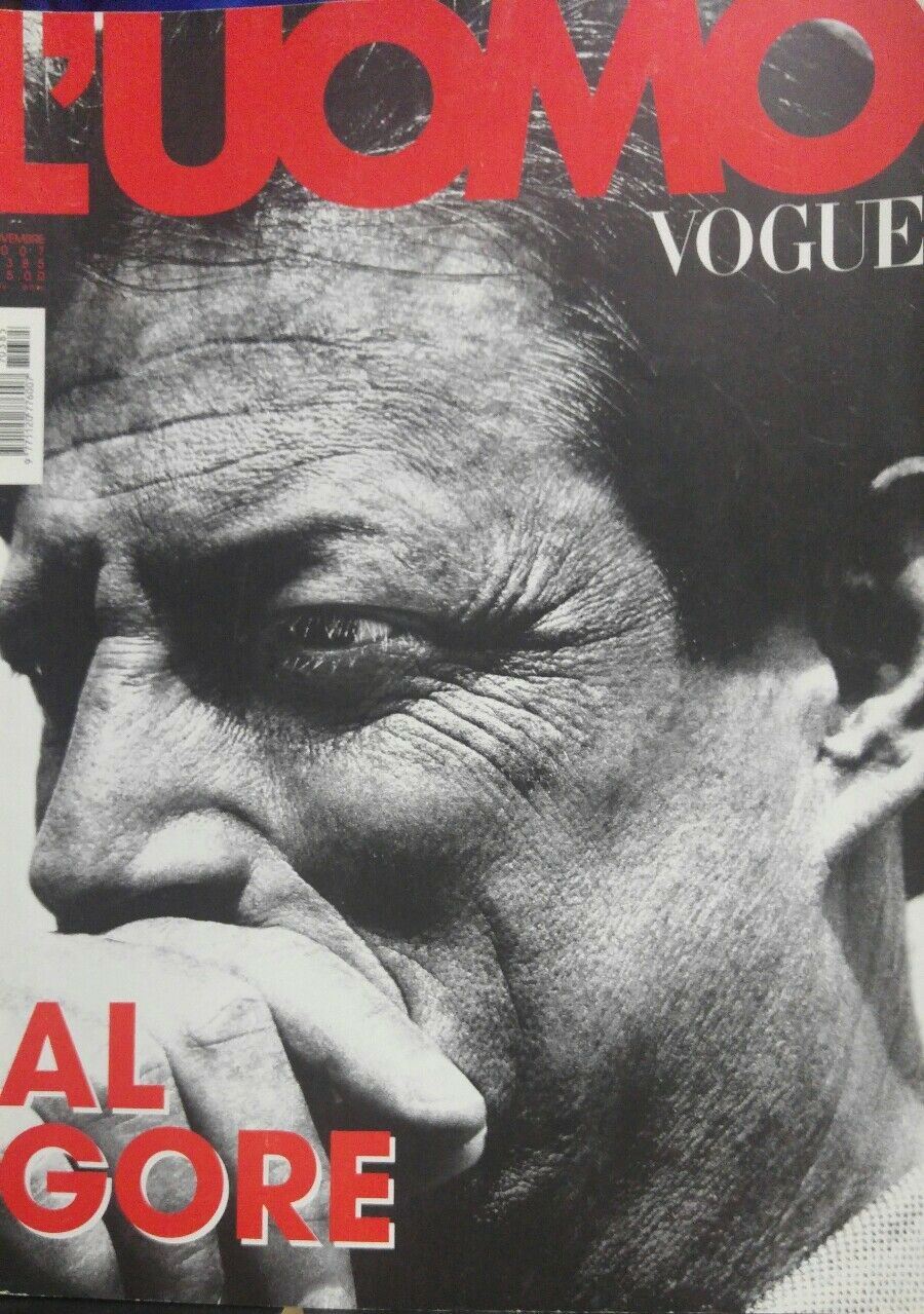 L'UOMO VOGUE N.385 2007 AL GORE