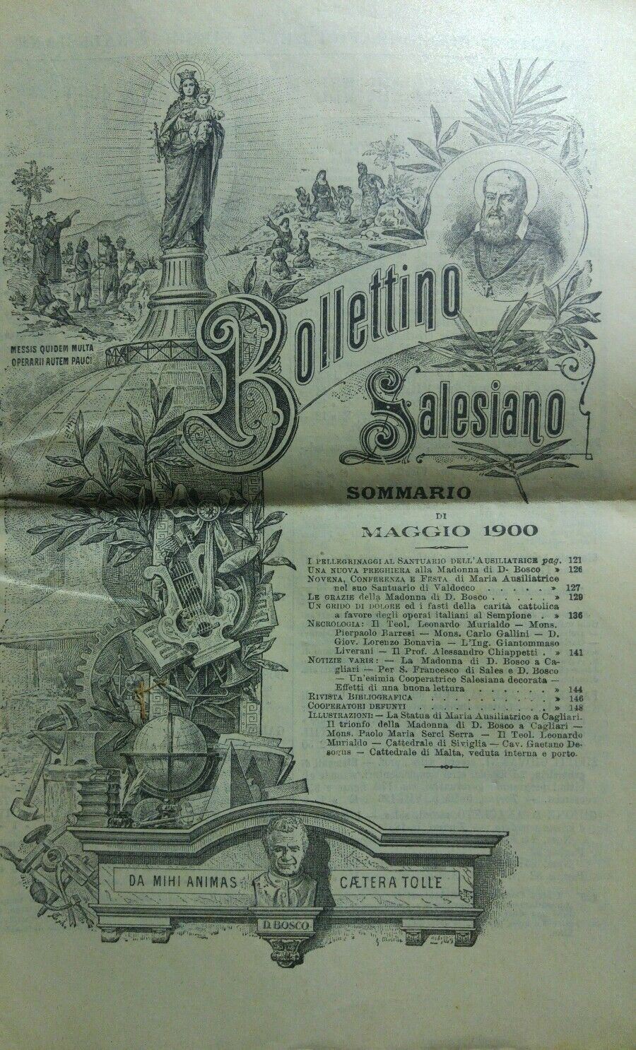 BOLLETTINO SALESIANO MAGGIO 1900