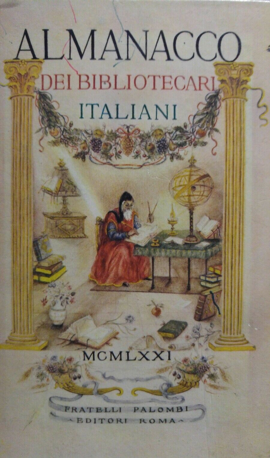 ALMANACCO DEI BIBLIOTECARI ITALIANI 1971