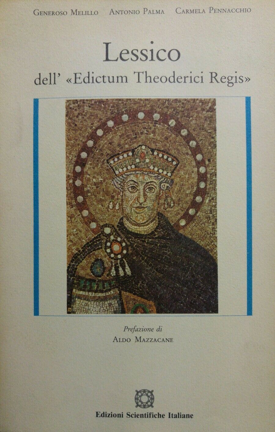 LESSICO DELL'EDICTUM THEODERICI REGIS AA.VV.