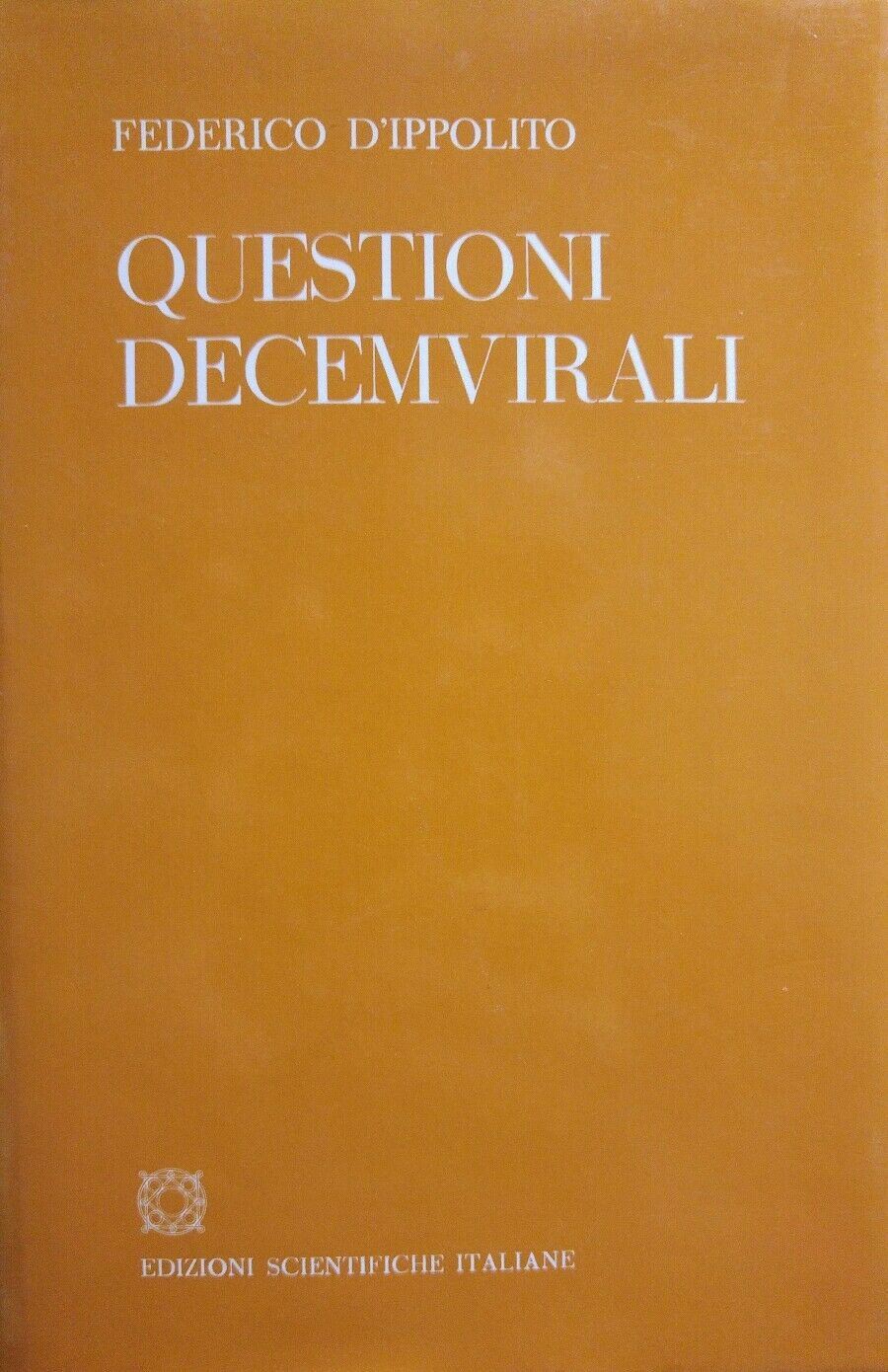 QUESTIONI DECEMVIRALI F. D'IPPOLITO