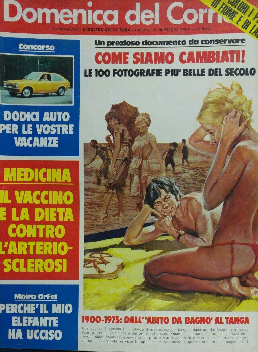 DOMENICA DEL CORRIERE N.32 1975