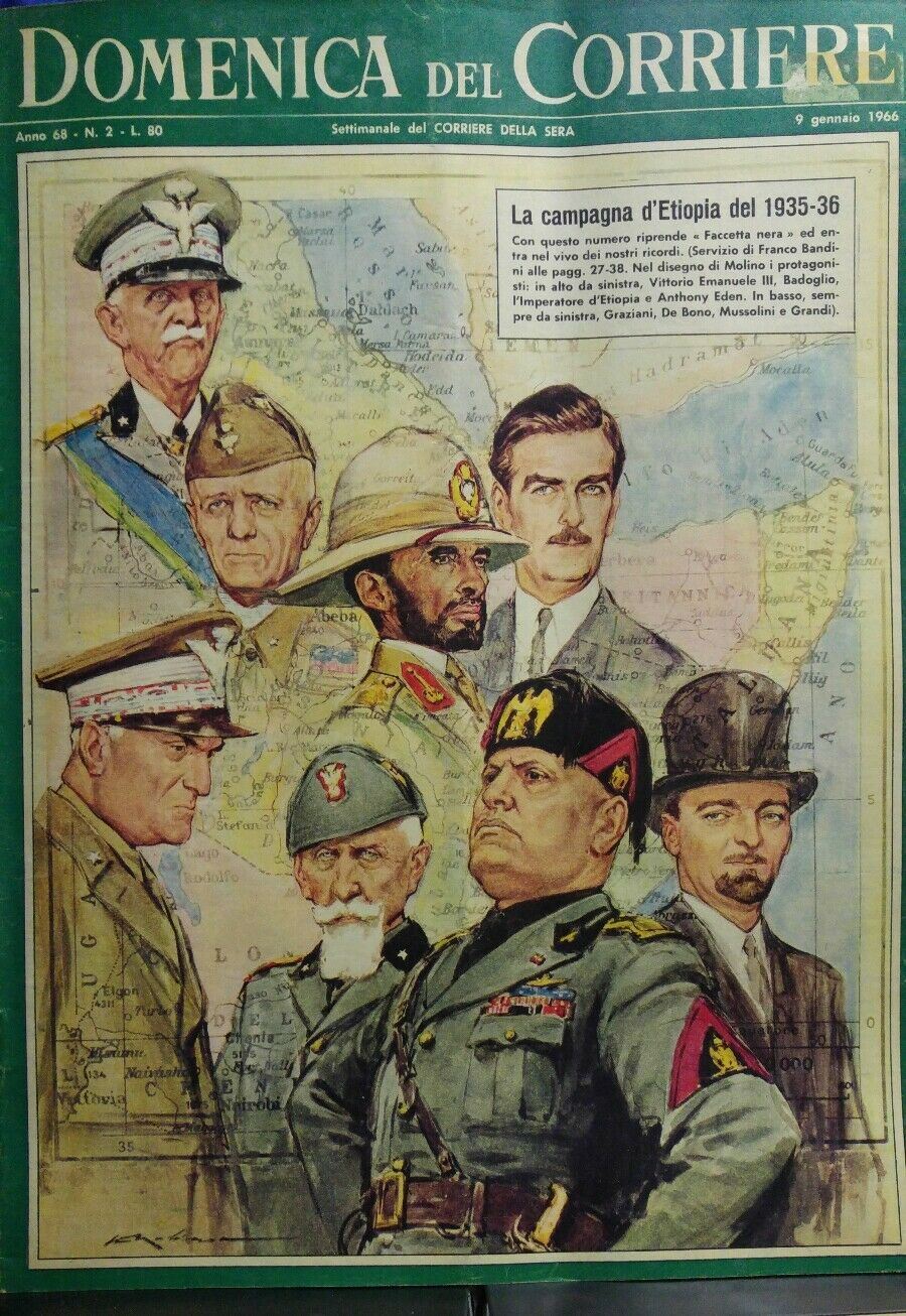 DOMENICA DEL CORRIERE N.2 1966