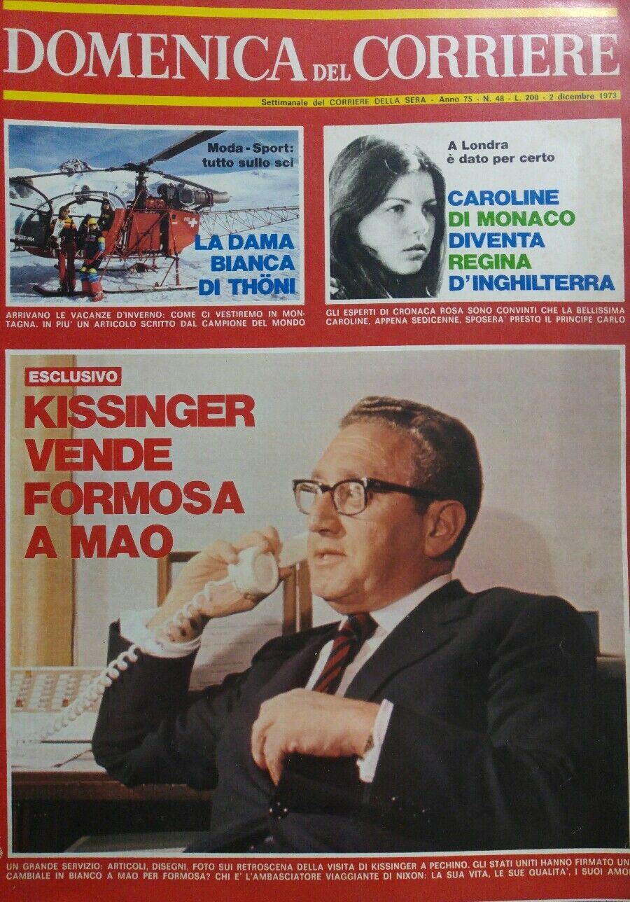 DOMENICA DEL CORRIERE N.48 1973