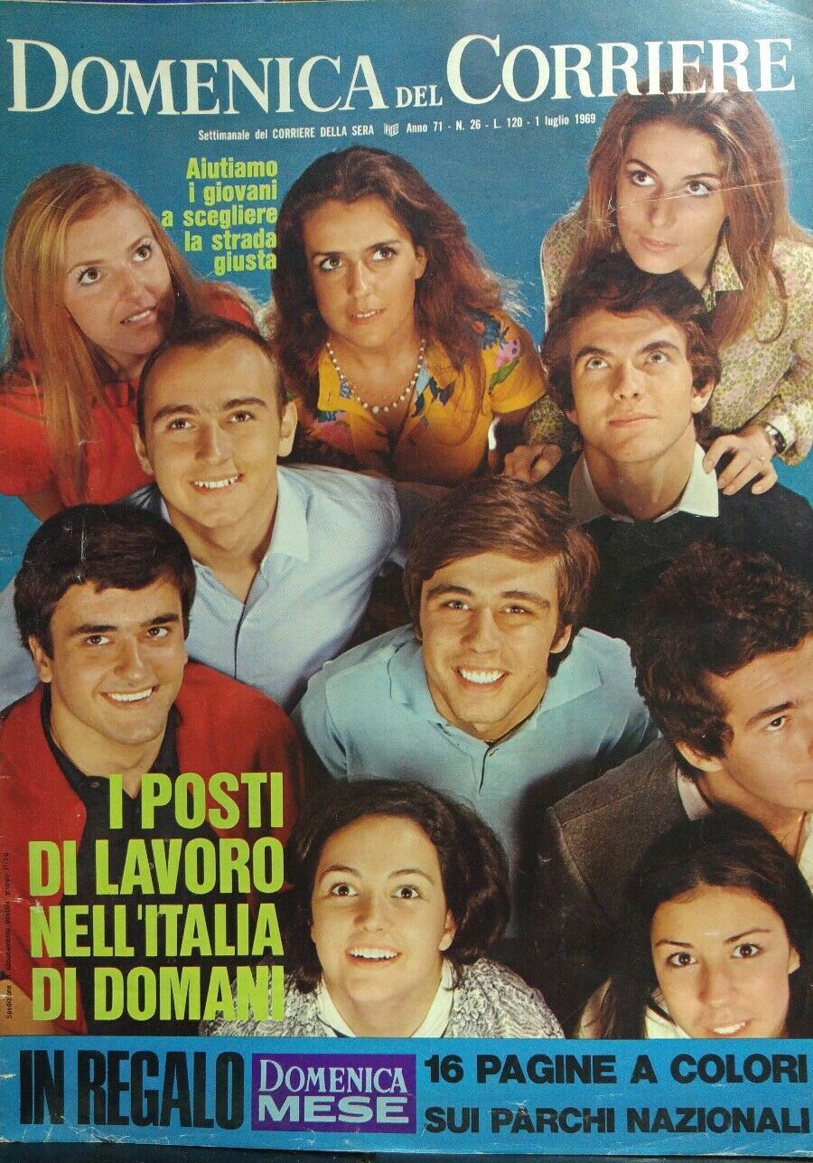 DOMENICA DEL CORRIERE N.26 1969