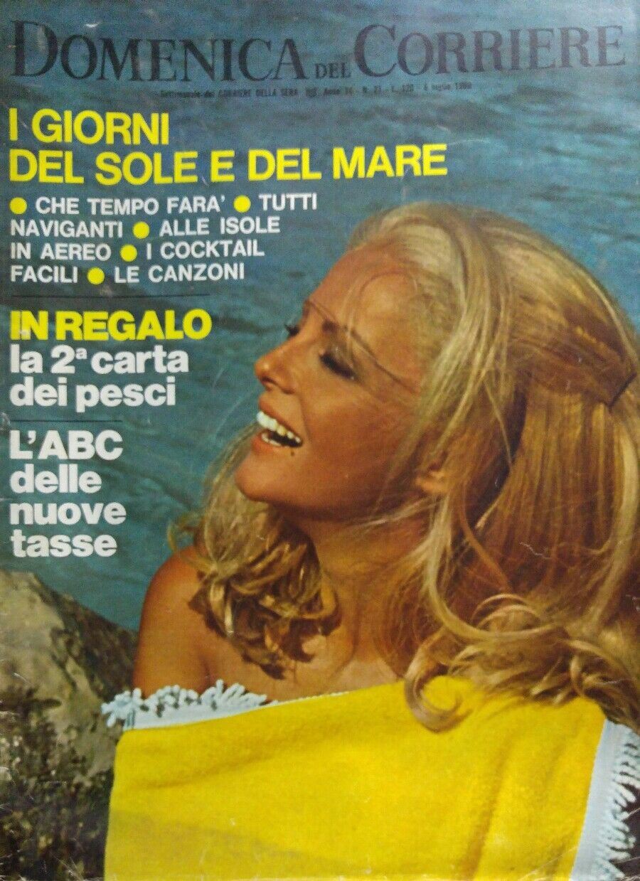 DOMENICA DEL CORRIERE N.27 1969
