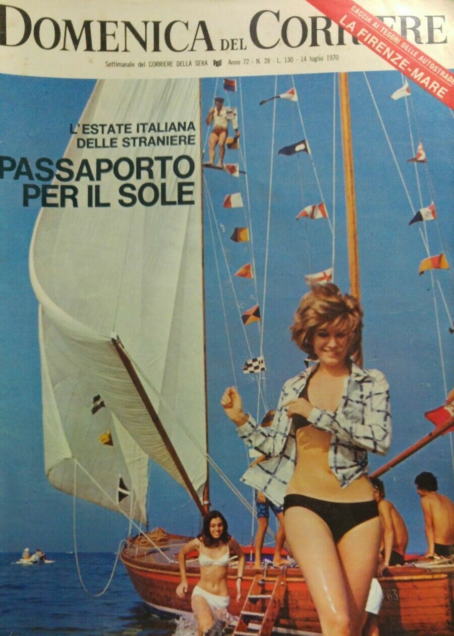 DOMENICA DEL CORRIERE N.28 1970