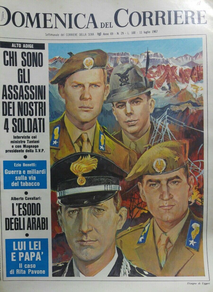 DOMENICA DEL CORRIERE N.29 1967
