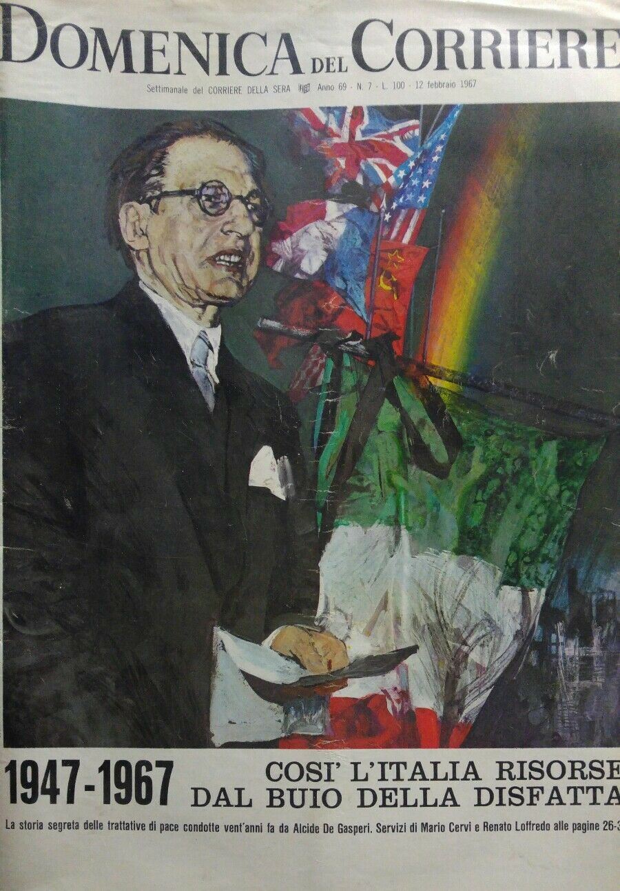 DOMENICA DEL CORRIERE N.7 1967