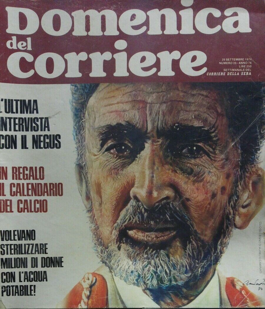DOMENICA DEL CORRIERE N.39 1974
