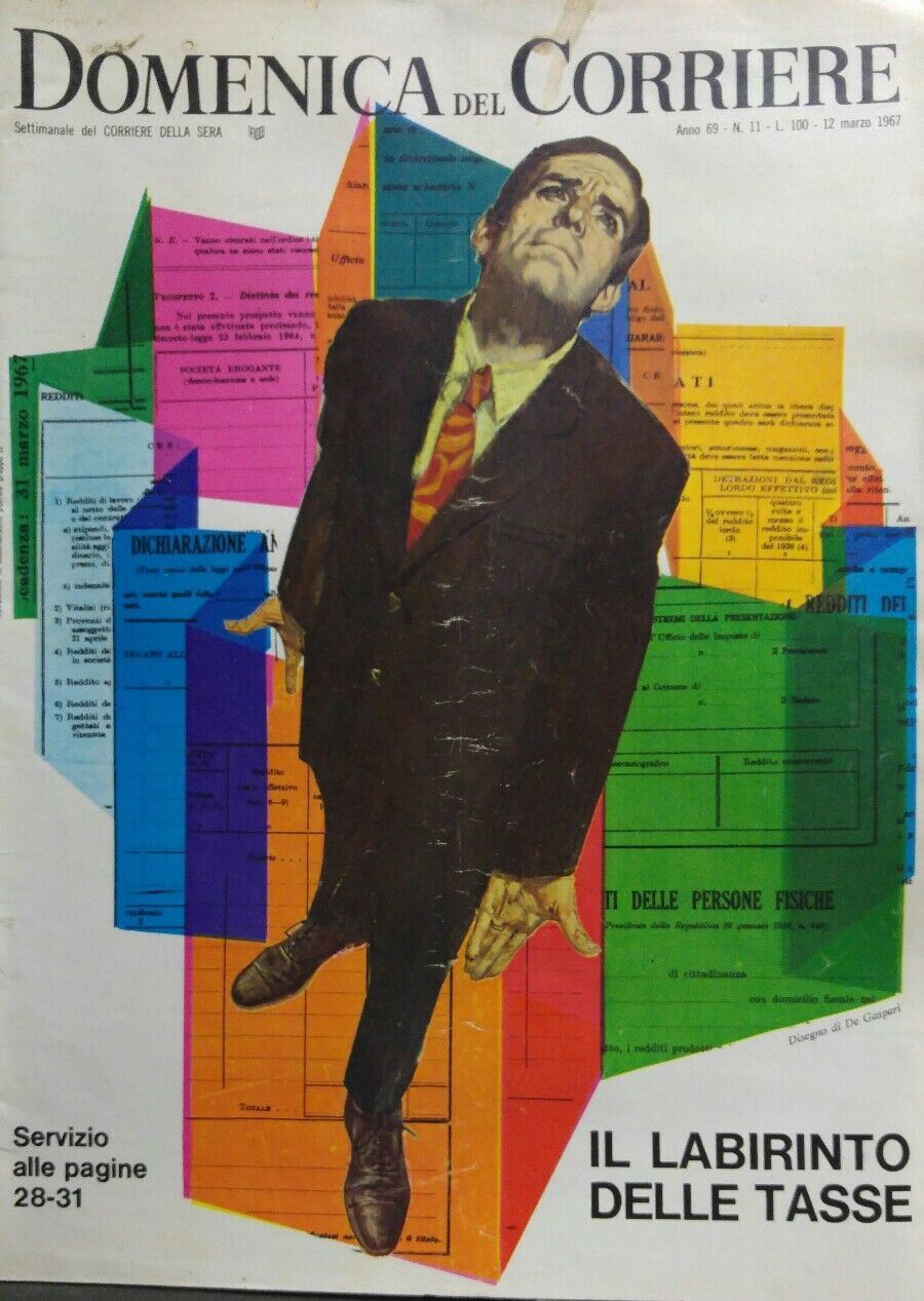 DOMENICA DEL CORRIERE N.11 1967