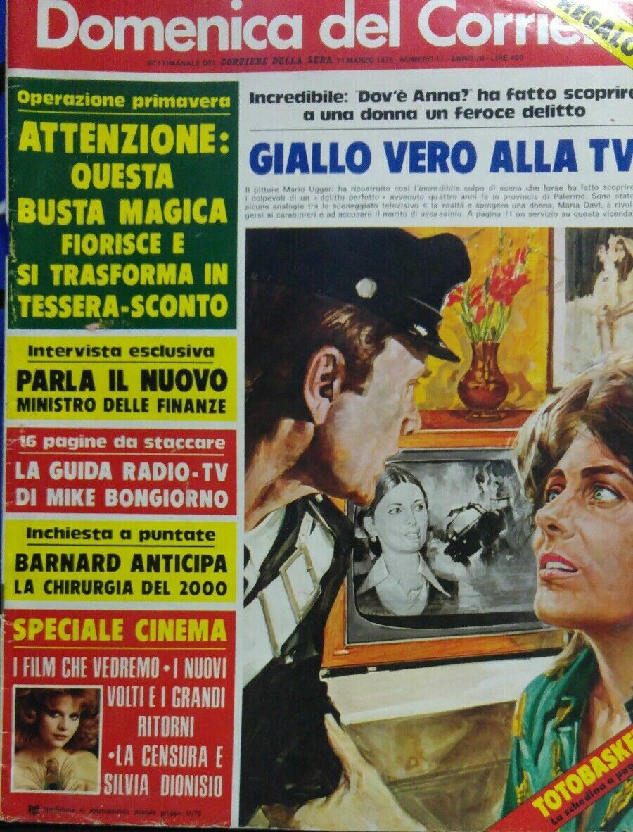 DOMENICA DEL CORRIERE N.11 1976